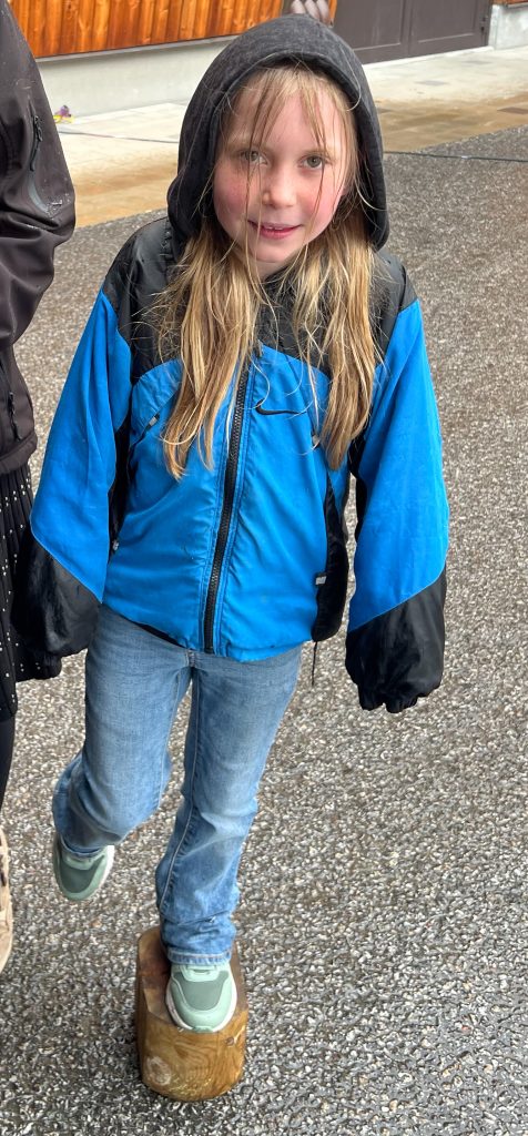 Ella vinnaren i balanstävlingen