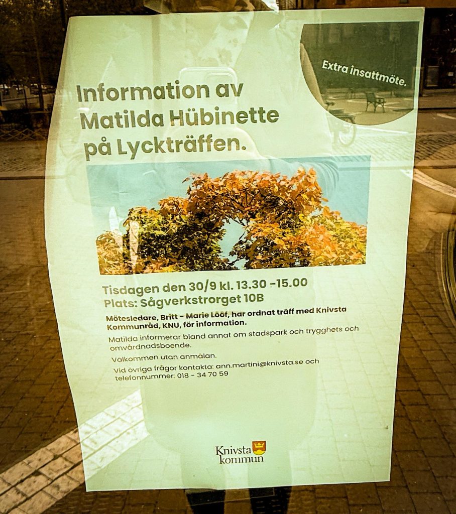 Inbjudan till information av Matilda
