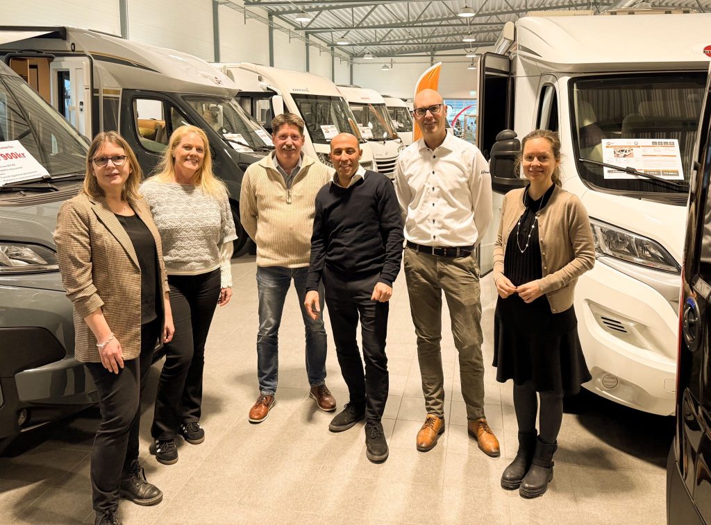 Företagsbesök Upplands Bil& Fritidscenter