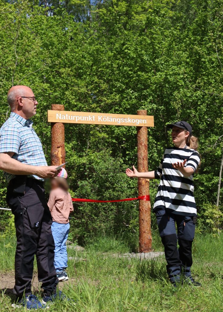 Sara Antell bjuder in till invigning