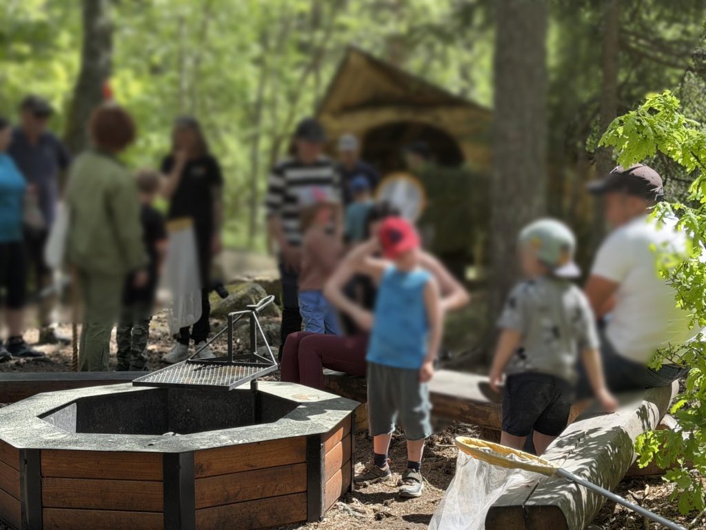 Det var många som deltog i aktiviteterna